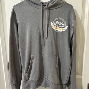 ModelCo Gray Sweater Cozy Cotton Blend